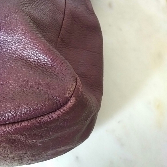 MARC JACOBS - large lilac soft leather shoulder bag - Picture 11 of 11